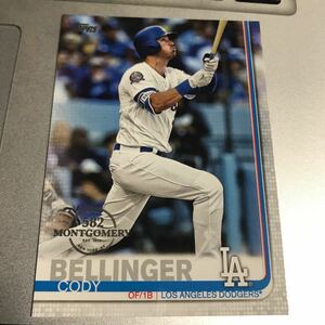 2019 topps montgomery 582 Cody bellinger メンバー限定