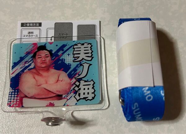 大相撲ガチャ ストラップ付フォンタブ 美ノ海関