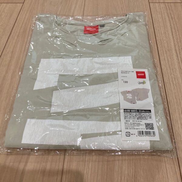 スプラトゥーンキッズTシャツ サキイカホワイト ニンテンドー サイズ130
