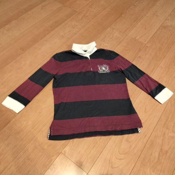 トミーヒルフィガー TOMMY HILFIGER 美スタイル ラガーシャツ カットソー S/P