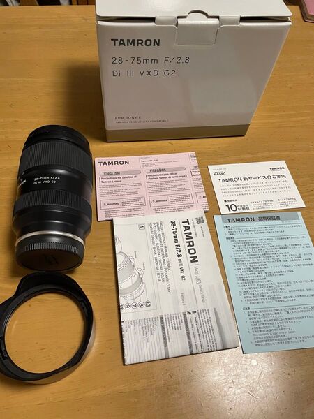 TAMRON 28-75mm F/2.8 Di III VXD G2 (Model A063) ソニーeマウント