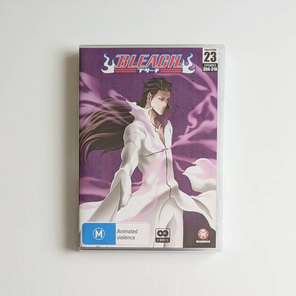 ■新品■ 豪州版 BLEACH Collection23 (304話-316話収録) アニメ DVD (※リージョン機器必須) BOX 輸入版 輸入盤 海外版 DVD-BOX
