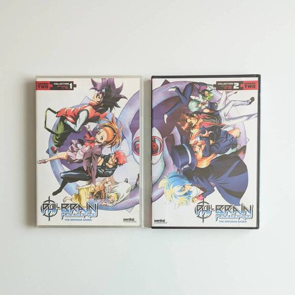 ■新品■ 北米版 ファイ・ブレイン 神のパズル 第2期 コレクション1+2set (1話-25話収録) アニメ DVD (※リージョン機器必須) BOX 輸入版
