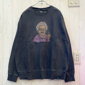 新品ブラザーマール 薄手スウェット BROTHER MERLE スケーター チャコール Mサイズ アメカジ