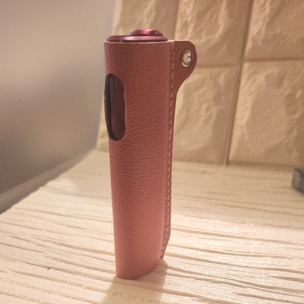 ☆牛革☆ 桃色 IQOS イルマワンケース ハンドメイド レザー 喫煙グッズ