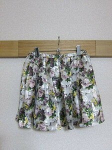 MSGM スカート 花柄 tag38 エムエスジイエム