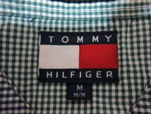 TOMMY HILFIGER シャツ 長袖 チェック M トミー_画像3