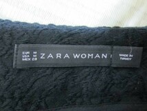 ZARA WOMAN スカート ブラック M ザラウーマン_画像3