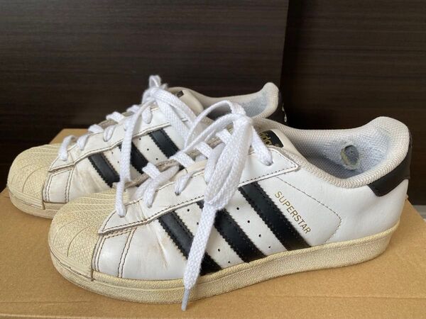 adidas SUPER STAR アディダス スーパースター C77154 23cm