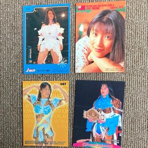 女子プロレスラーカード 4枚組