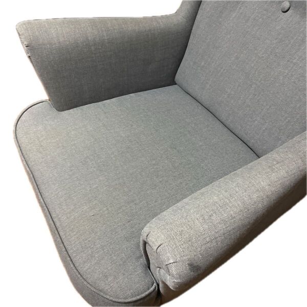 IKEA (ストラッドモン)チェア+オットマン 椅子 グレーt