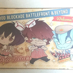 血界戦線 クラウス&チェイン&ツェッド アニメガ グッズ購入特典ポストカード 秘密結社ライブラ食堂