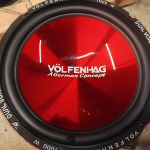 dual voice coil 1000w ウーハー
