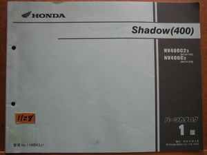[Z1128] HONDA| Honda Shadow 400|Shadow400|NV400(NC34) parts catalog Heisei era 15 year 4 month issue 1 version 