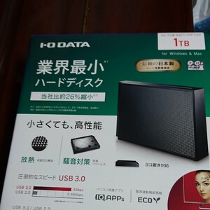 【新品】IODATA 外付けHDD