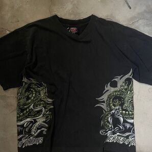 90s トライバル ドラゴン tシャツ