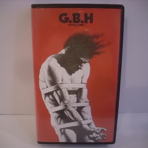 ●VHS ビデオテープ G.B.H / ライヴ・イン・ジャパン LIVE IN JAPAN LIVE AT CLUB CITTA KAWASAKI APRIL 1991の画像1