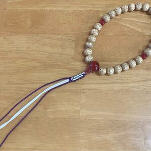 (4枚目が現在の色味に近いです)念珠 数珠 菩提樹