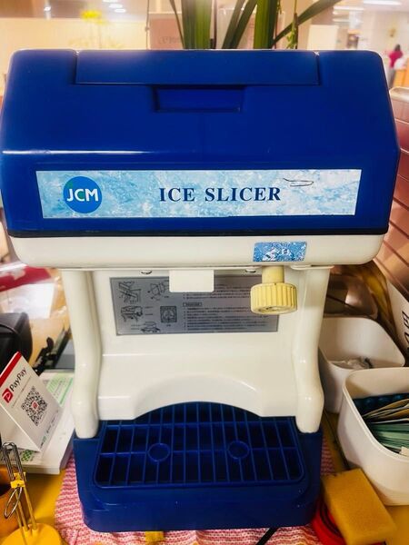 アイススライサー 中古 形名 JCM-IS かき氷機械
