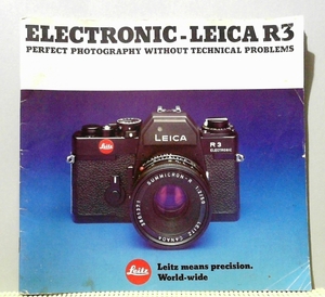 a-1416 [ catalog ] electronic Leica R3