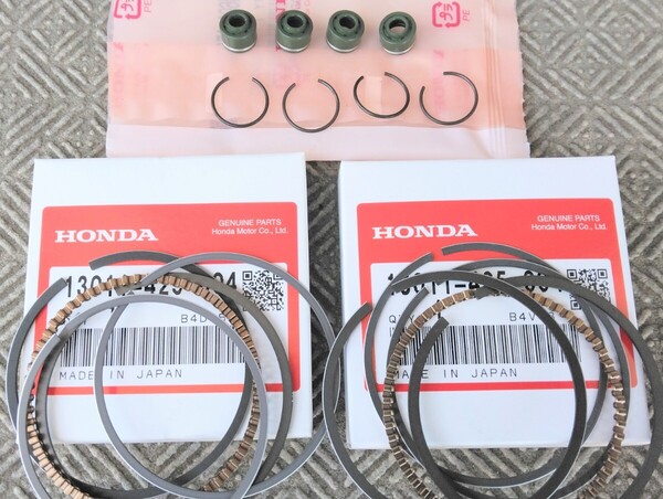■送料込み■CB400T CB400N CB400D CM400 バルブステムシール クリップ ピストンリング HONDA エンジン シリンダー