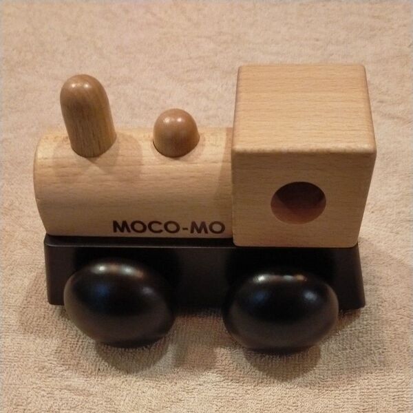MOCO-MO ころころオルゴール 汽車 星に願いを MM006-BN 木のおもちゃ