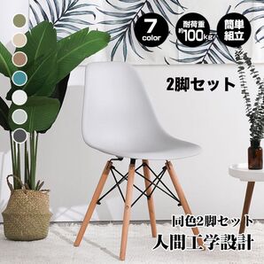 【新品 送料無料】 ダイニングチェア 2脚セット イームズチェア 椅子 チェア リビングチェア オフィスチェア 食卓椅子 事務椅子
