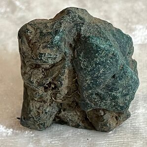 クリソコラ 原石 粘土質