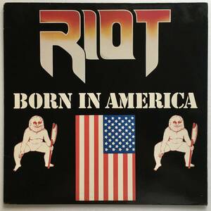 RIOT「BORN IN AMERICA」CANADA ORIGINAL QUALITY QUS 1008 '83