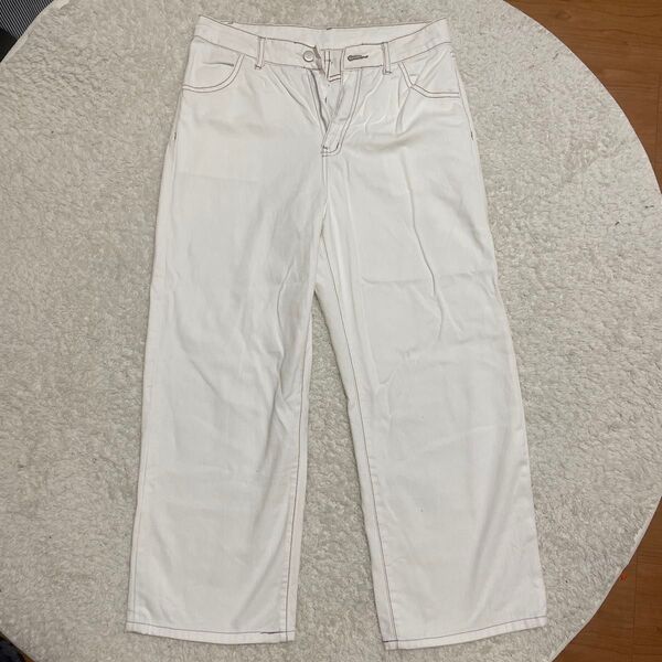 ホワイトデニム Lサイズ SHEIN