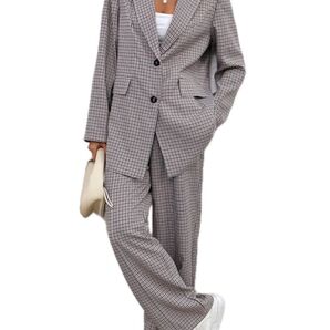 チェック柄 スーツ セットアップ