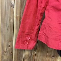 Eddie Bauer /エディーバウアー◆テーラードジャケット トップス アウター◇レディース size M＊シンプル 無地 ポケット有り レッド 赤_画像7