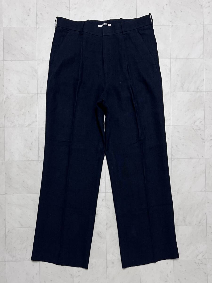 Yahoo!オークション -「auralee slacks」(Lサイズ) (パンツ Yahoo!オークション -「auralee slacks」(Lサイズ) (パンツ