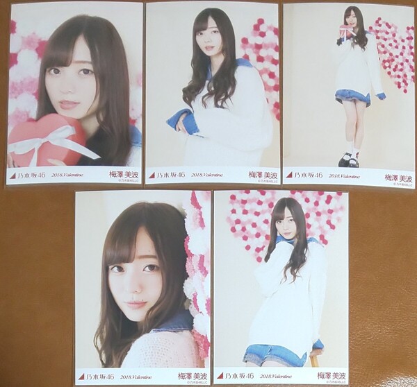 乃木坂46 梅澤美波 2018.Valentine Web限定 生写真 バレンタイン