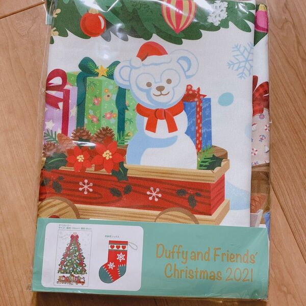 ディズニーシー ダッフィー クリスマス タペストリー 新品未使用