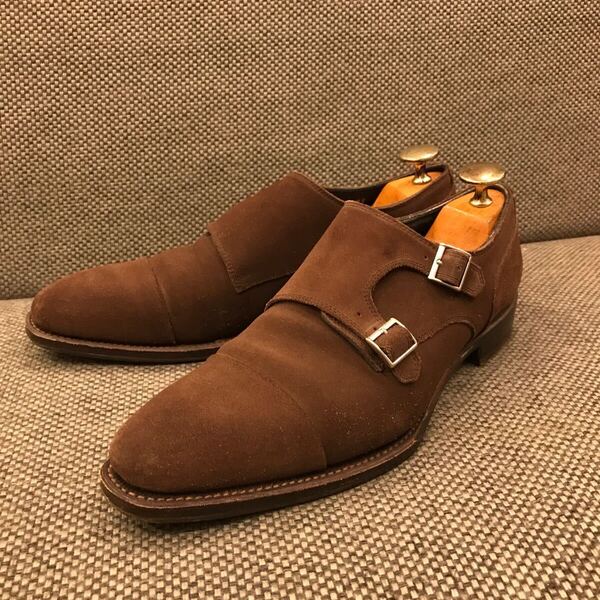シェットランドフォックス グラスゴー 3075SF ダブルモンクストラップ サイズ8 1/2 (27cm) Shetland Fox Glasgow