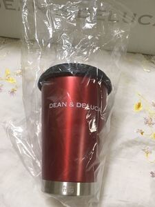 【送料込み】新品即決♪ ディーンアンドデルーカ*カフェ限定タンブラー*ホリデー限定カラー*ラズベリーレッド*DEAN & DELUCA