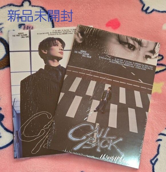 SHINee ミノ ミンホ CALLBACK PhotoBook 2種類 新品未開封
