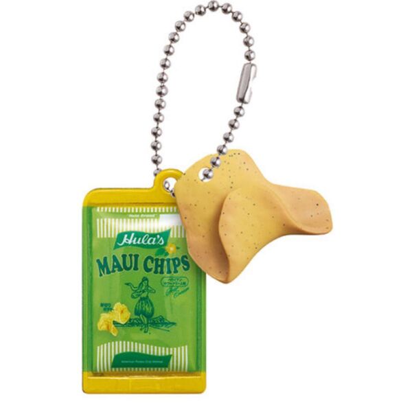未開封 フラ印(Hula Brand) ミニシャカシャカチャーム マウイチップス ハワイアンサワークリーム味 カプセルトイ ガチャ