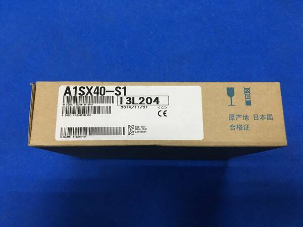 【明日着 送料無料】 新品 A1SX40-S1 2014年製 即日発送 PLC 三菱電機 三菱 ③