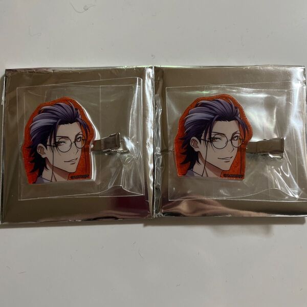 ヒプノシスマイク ヒプマイ 躑躅森盧笙 ヘアクリップ