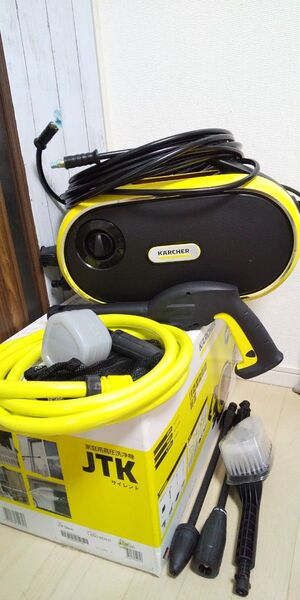 キレイな物をお探しの方にオススメジャパネットモデルケルヒャー高圧洗浄機サイレント