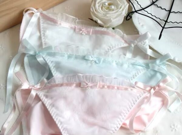 フリルレースかわいい下着 3枚セット 新品未使用 M