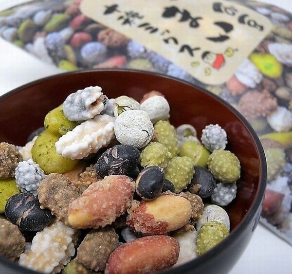 おくや 豆菓子 10種ミックスうまいお豆 130グラム