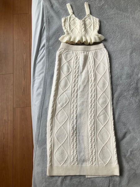 ニット セットアップ