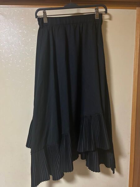 ロングスカート ブラック 黒