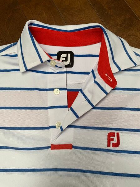 フットジョイ footjoy ゴルフ メンズ ポロシャツ M テーラーメイド 半袖 速乾