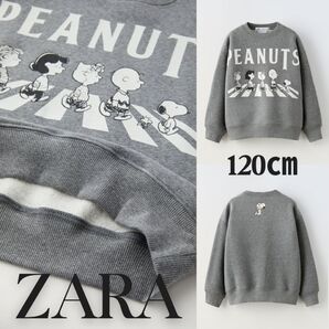 ZARA ザラ SNOOPY PEANUTS スウェットシャツ 120㎝