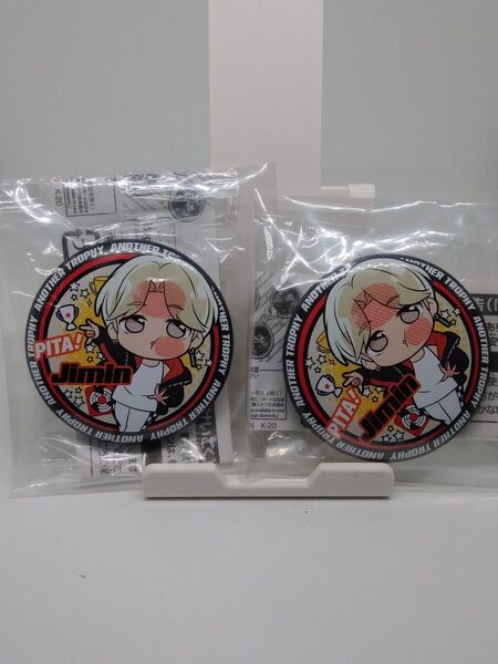 BTS tinytan ぴたでふぉめ 缶バッジ JIMIN MIC Drop 未開封 2個セット 防弾少年団