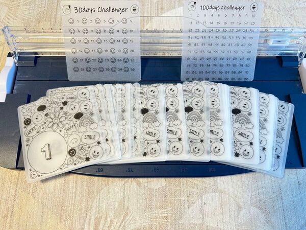 100days savings challengeスマイル Nj_saving